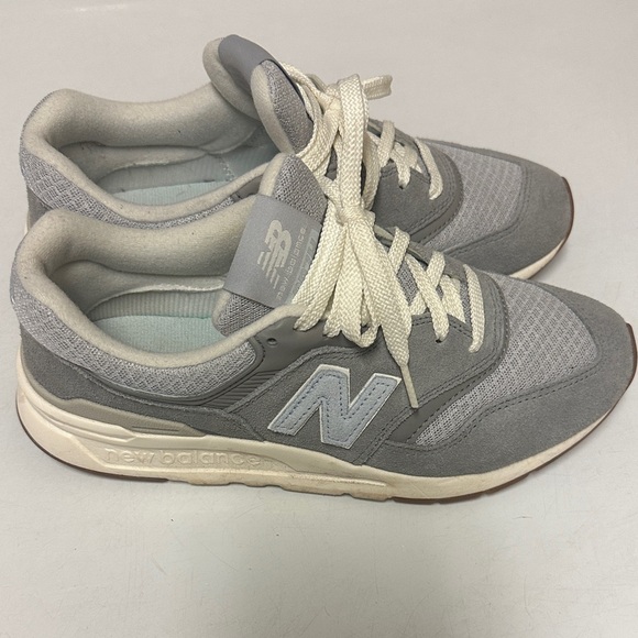 New Balance Shoes - New Balance Gray and White Athletic Shoes